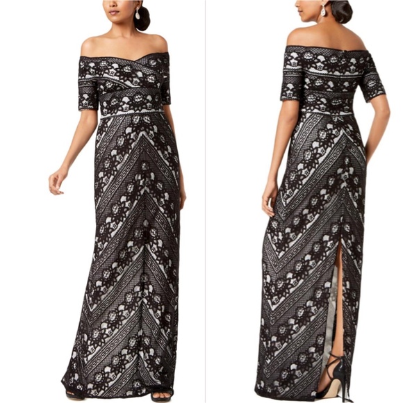 Adrianna Papell Dresses & Skirts - Adrianna Papell Womens Formal Lace Evening Dress